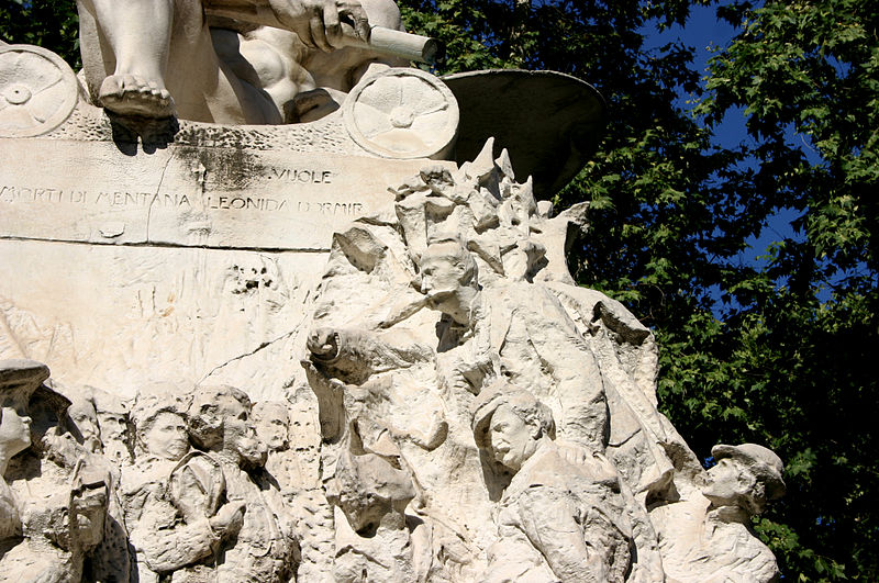 File:3417 - Milano - Ernesto Bazzaro (1859-1937) - Monumento a Felice Cavallotti (1906) - Foto Giovanni Dall'Orto 23-Jun-2007.jpg