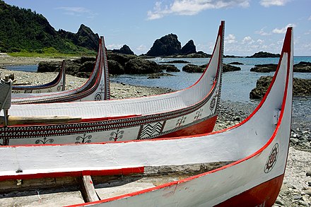 The tatala, traditional Tao boats