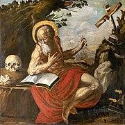 Saint Jérôme dans le désert - Musée du Pays rabastinois (Saint Jerome in the desert)