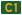 AUS Alphanumeric Route C1.svg