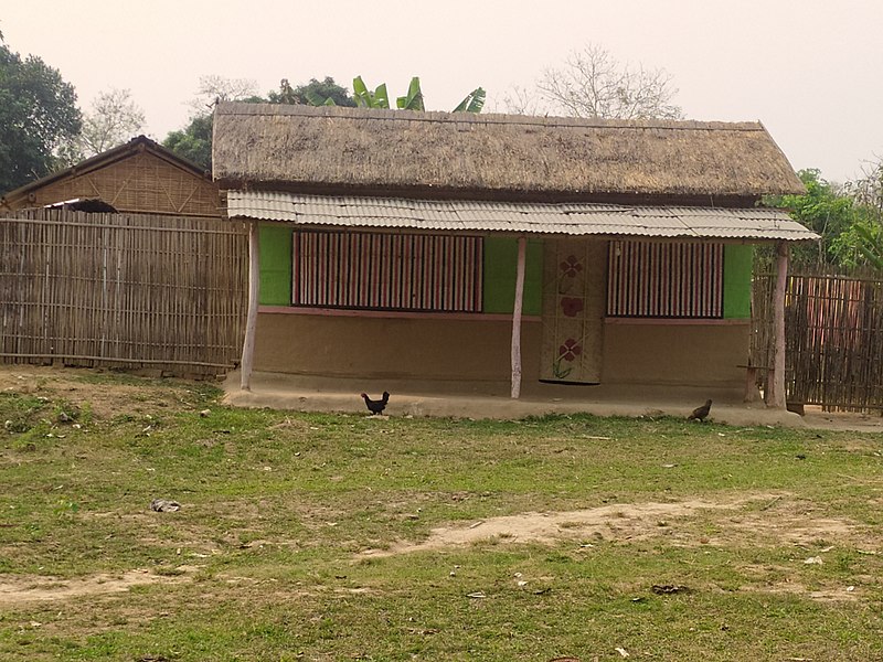 File:A Karbi Mudhouse.jpg