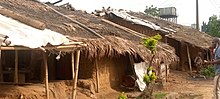 A picture of a village house in Southern Nigeria