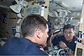 Shane Kimbrough gives himself a hair trim on the aft side