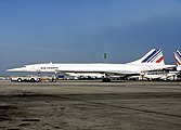 第7話「エールフランス4590便 コンコルド炎上」 コンコルド墜落事故当該機 コンコルド F-BTSC 1985年7月5日 シャルル・ド・ゴール空港