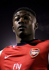 Maitland-Niles playing for Arsenal in 2013 Ainsley Maitland-Niles (cropped).jpg