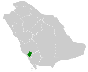 Al Baha kartalla