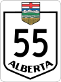 Alberta Highway 55 (1960s).svg