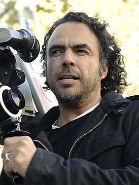 Alejandro González Iñárritu with a camera in production Cropped.jpg