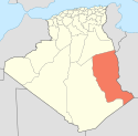 Alĝerio 33 Wilaya lokalizilo mapo-2009.
svg