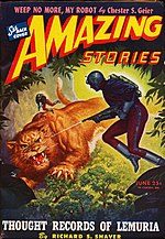 Amazing Stories cover image for June 1945
