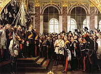 Kaiserproklamation am 18. Januar 1871