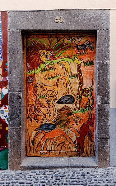 File:ArT of opEN doors project - Rua de Santa Maria - Funchal 16.jpg