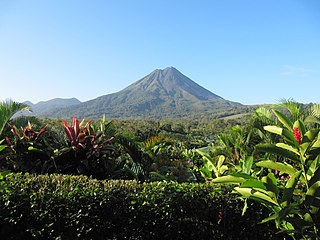 <span class="mw-page-title-main">Arenal Volcano</span> Active volcano in Costa Rica