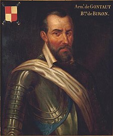 Armand de Gontaut, baron de Biron Armand Gontaud, Baron de Biron, Grand Maitre de l'Artillerie.jpg