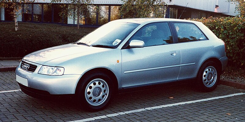 File:Audi A3 1.6 3-door 1997 UK.jpg