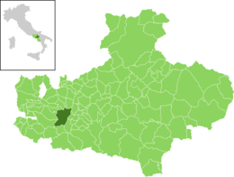 Avellino - Térkép
