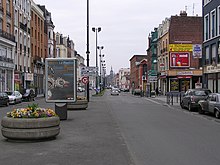 Die Avenue Jean-Lebas verbindet den alten Stadtkern mit dem Bahnhof.