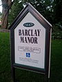Barclay Manor (2013)