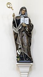 Statue de Sainte-Odile (XIXe)