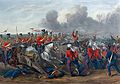 Image 29The charge of the British 16th Lancers at Aliwal on 28 January 1846, during the First Anglo-Sikh War (from Sikh Empire)