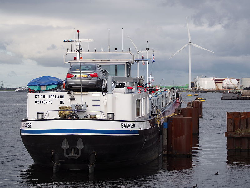 File:Batavier (ship, 1960), ENI 02103473, Port of Amsterdam.JPG