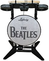 Till spelet har man designat instrumentkontroller som baseras på Beatlesmedlemmarnas instrument; ett trumset med märket Ludwig (till vänster), en Höfner-bas (till höger), en Rickenbacker 325 samt en Gretsch 6128