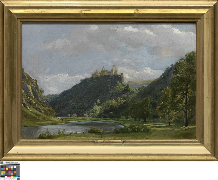 File:Berglandschap bij Vianden, circa 1814 - circa 1871, Groeningemuseum, 0040537000.jpg