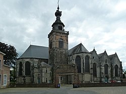 Collégiale Saint-Ursmer.- Binche, (Belgique).