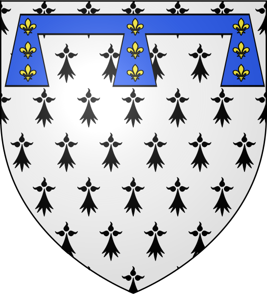 File:Blason Pierre II de Bretagne (1418-1457) Comte de Guingamp.svg