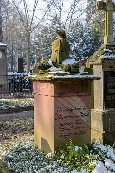 File:Bonn, Alter Friedhof, Grabstätte -von Schick- -- 2018 -- 0881.jpg