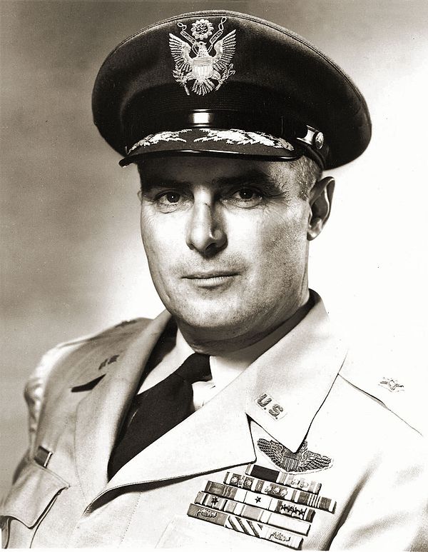 The base's namesake, Brigadier General Robert F. Travis