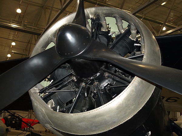 Bristol Pegasus fitted to a Fairey Swordfish