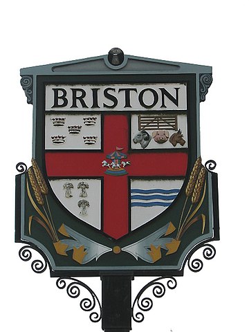 File:Briston_Village_sign,_Norfolk.jpg