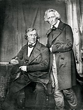 Wilhelm and Jacob Grimm in 1847 (daguerreotype)