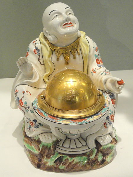 File:Buddhist Figure, c. 1850-1900, Samson, Edmé et Cie, Paris or Montreuil, hard-paste porcelain with overglaze enamels, metal mounts - Gardiner Museum, Toronto - DSC01105.JPG