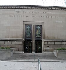 Buhl Planetarium and Institute of Popular Science Building.