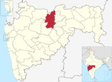 Buldhana in Maharashtra (India).svg