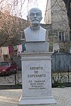 Bust of Zamengof in Odessa.JPG