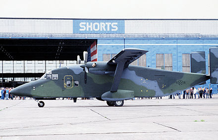 The first C-23A for U.S. Air Force during its official rollout ceremony