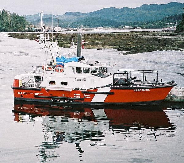 CCGS Cape Sutil, a 14.6 metres (48 ft) motor life boat.