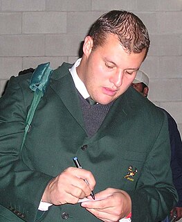 <span class="mw-page-title-main">CJ van der Linde</span> South Africa international rugby union player
