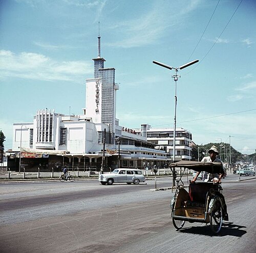 Former cinema Megaria (ca. 1960–80), today Cinema Metropole XXI