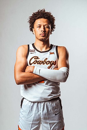 Cunningham with Oklahoma State Cowboys in 2020
