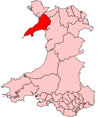 <span class="mw-page-title-main">Caernarfon (Assembly constituency)</span> Former constituency of the National Assembly for Wales