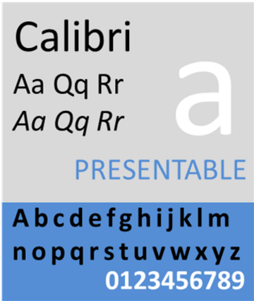 Calibri