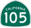 State Route 105 penanda