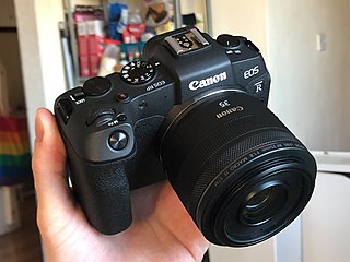 <span class="mw-page-title-main">Canon EOS RP</span> Full-frame mirrorless interchangeable-lens camera