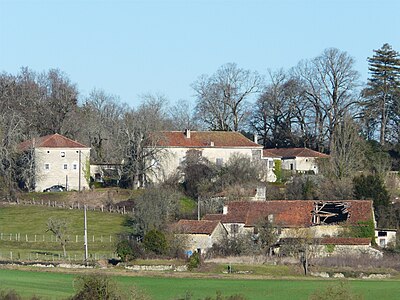 Der Weiler Saint-Michel zu Füßen des Ortskerns