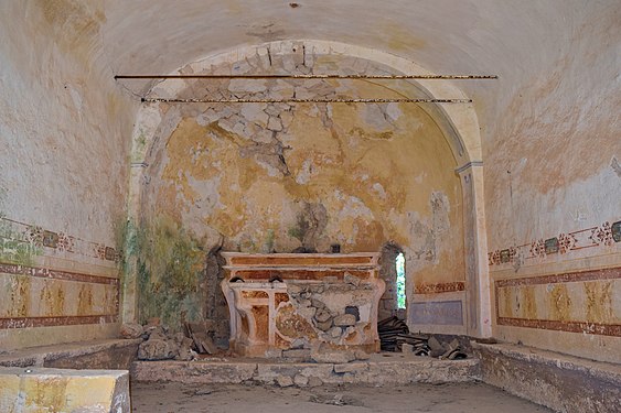 Abandoned St. Antonius Chapel, Liguria, Italy