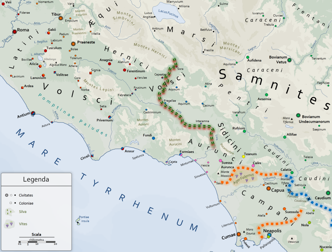 Guerres romano-aurunces